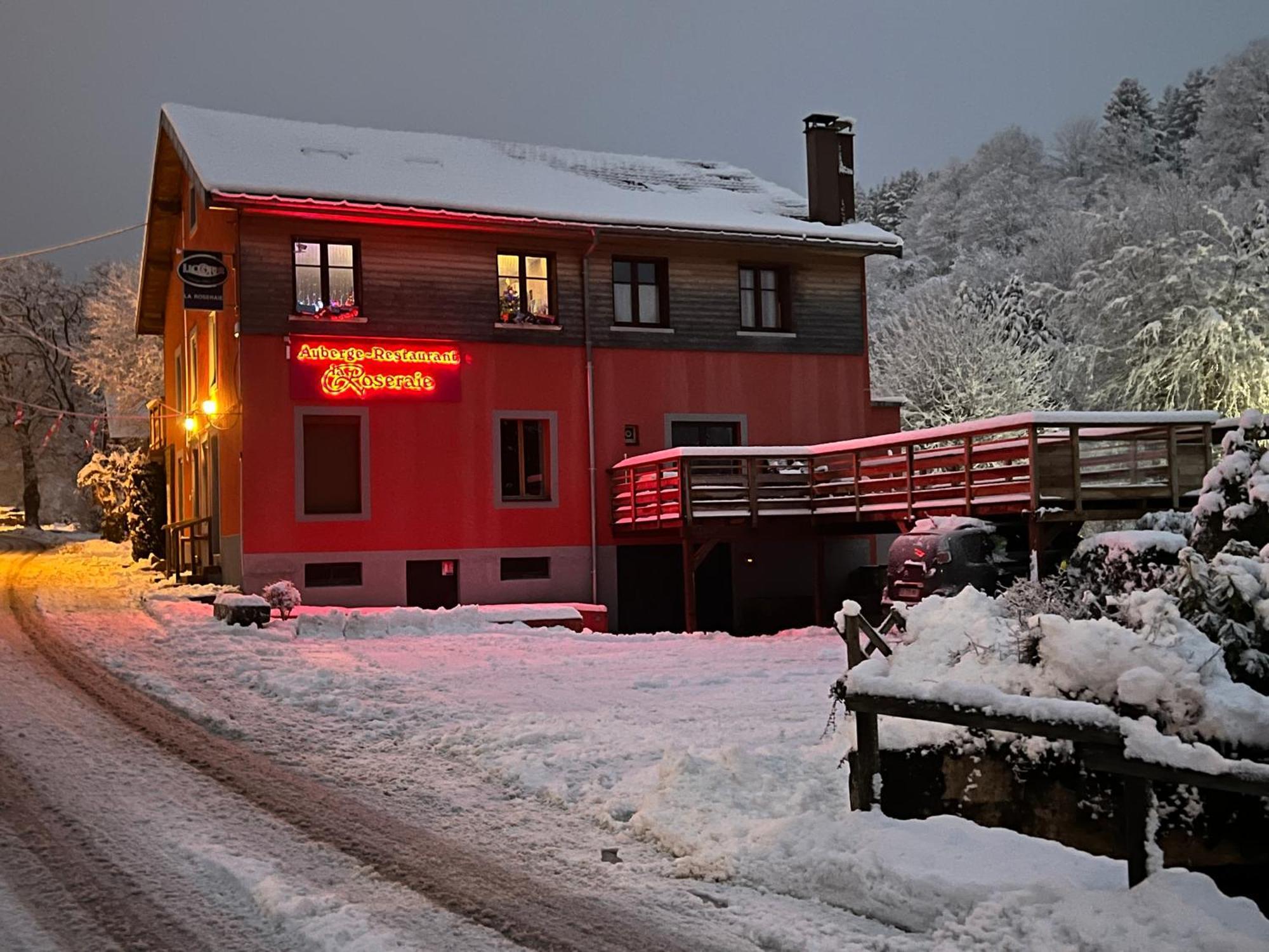 Auberge Restaurant La Roseraie Grandrupt 외부 사진